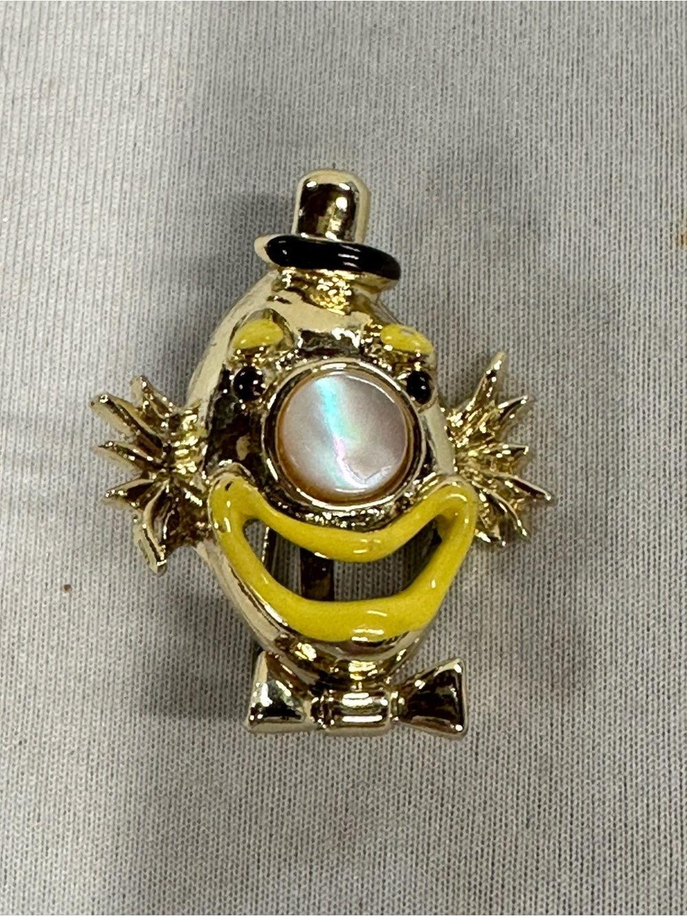 Vintage Volupte Clown Brooch